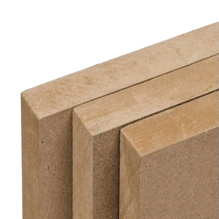 Hot Selling High Moisture Resistance Raw Plain MDF factory